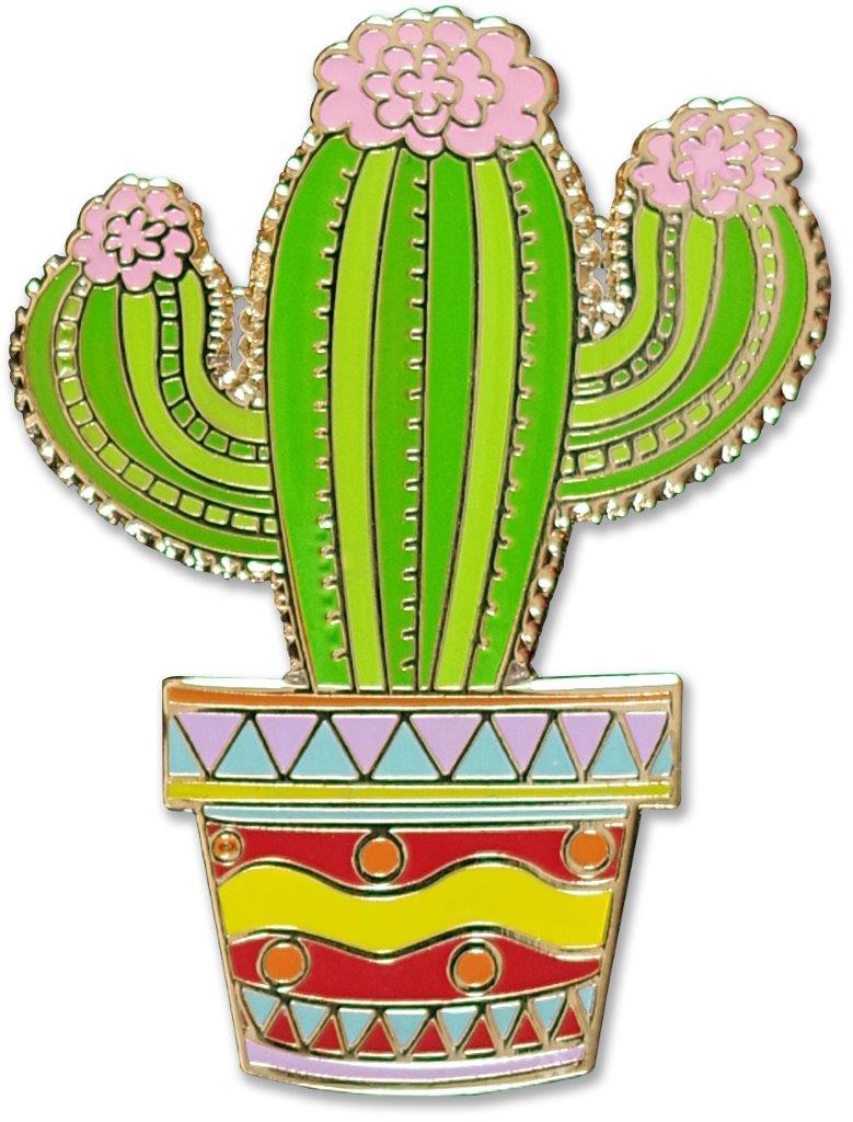 Peter Pauper Enamel Pin Cactus