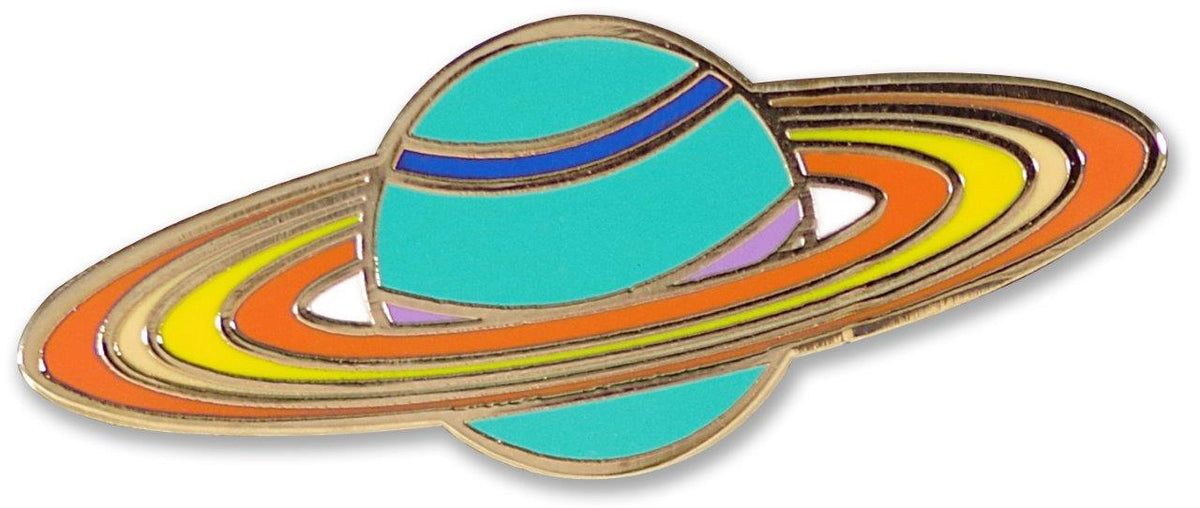 Peter Pauper Enamel Pin Saturn