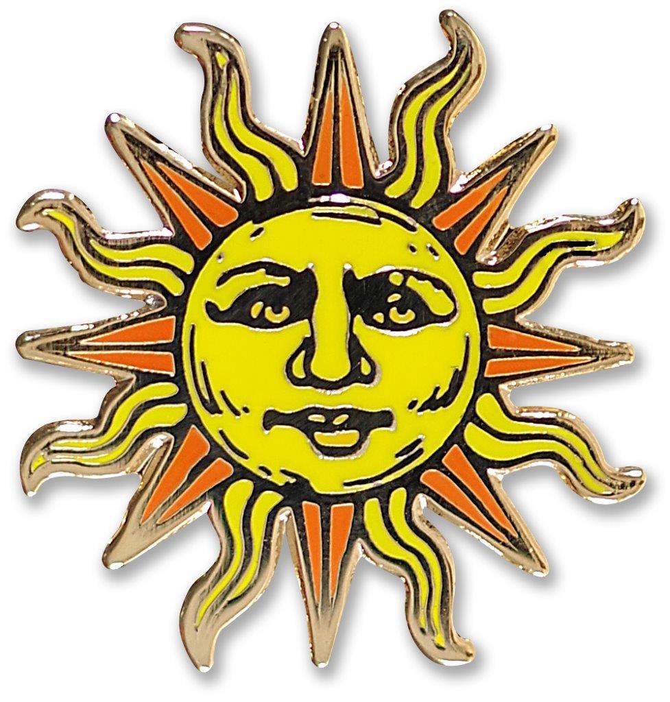 Peter Pauper Enamel Pin Sun
