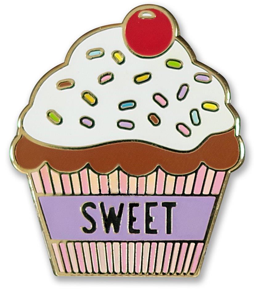 Peter Pauper Enamel Pin Sweet Cupcake
