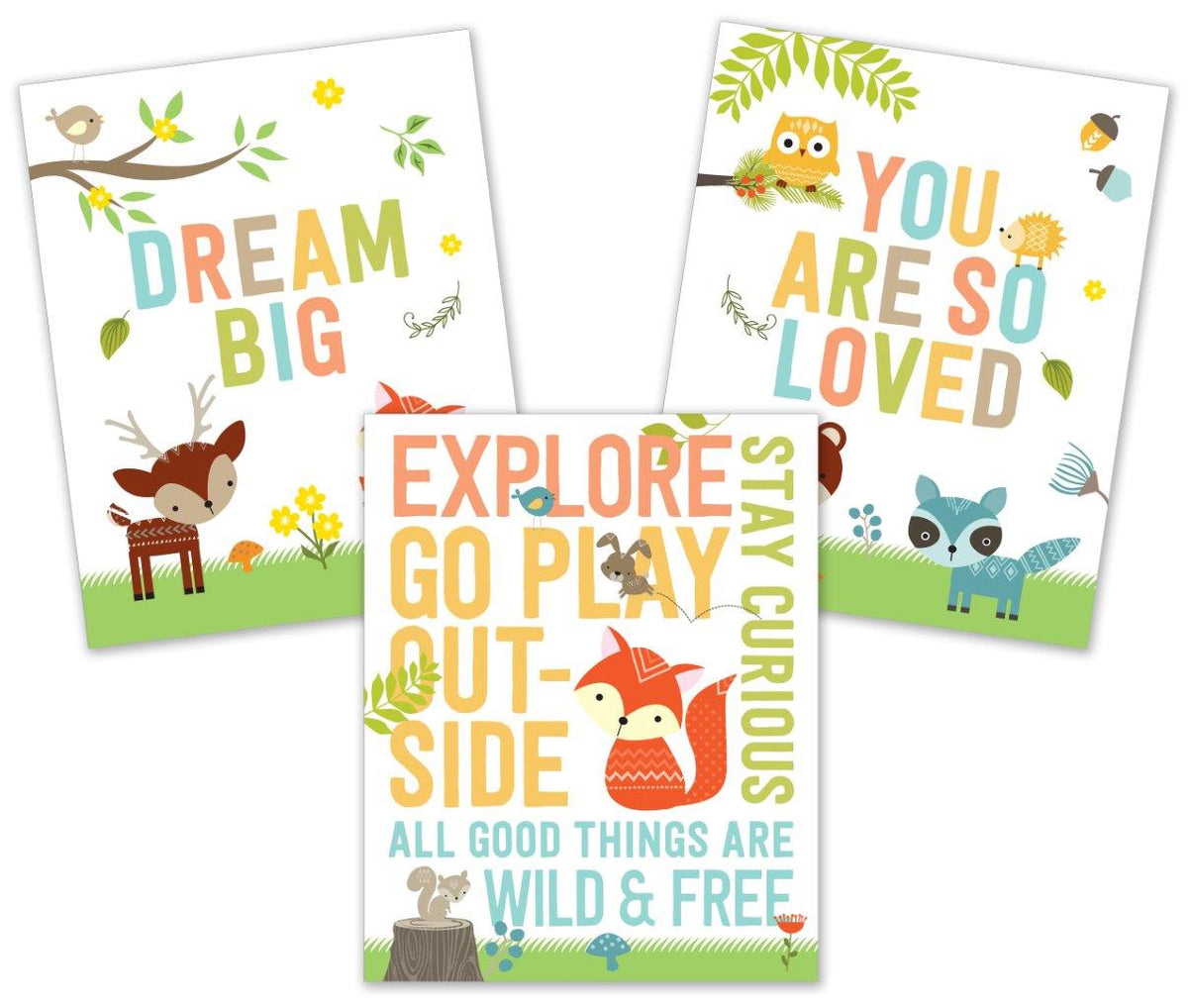 Peter Pauper Art Prints Woodland Friends
