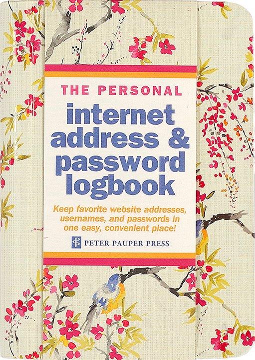 Peter Pauper Internet Log Bk Blossoms