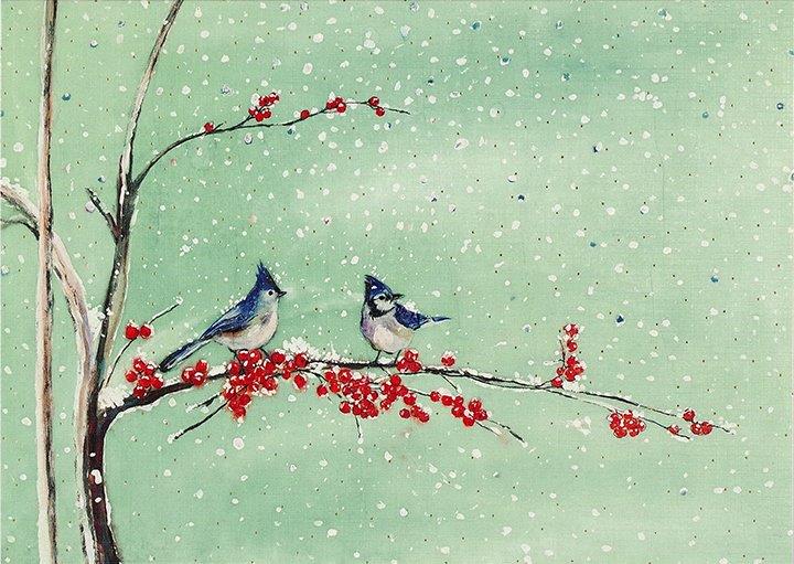 Peter Pauper Dlx Bx: Birds & Berries