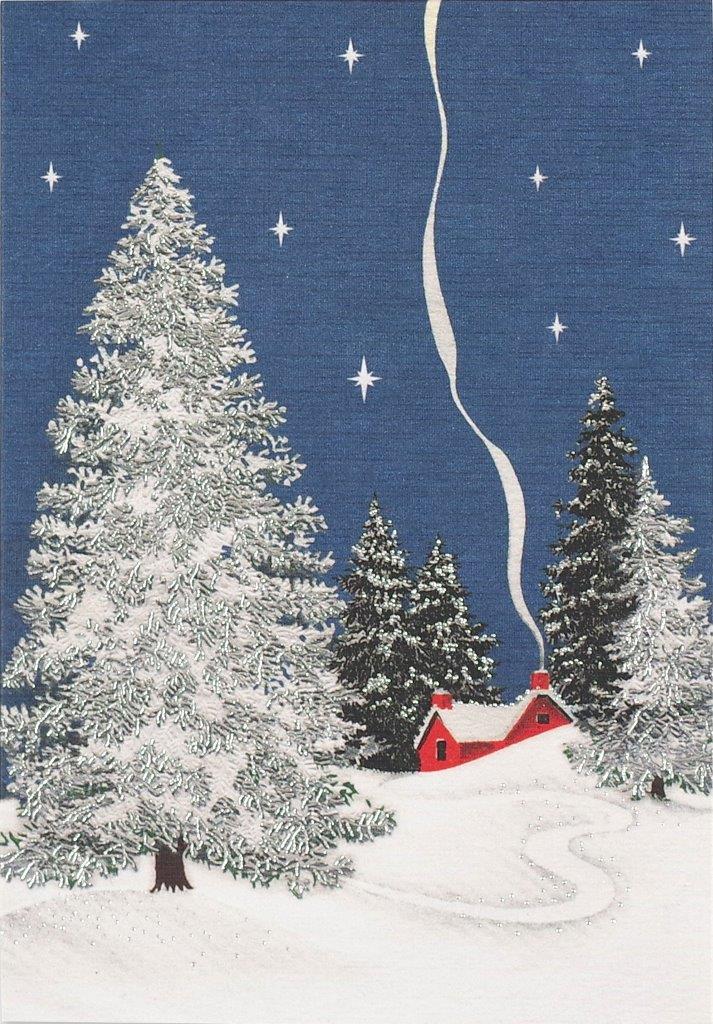 Peter Pauper Mini Box: Winter Cottage