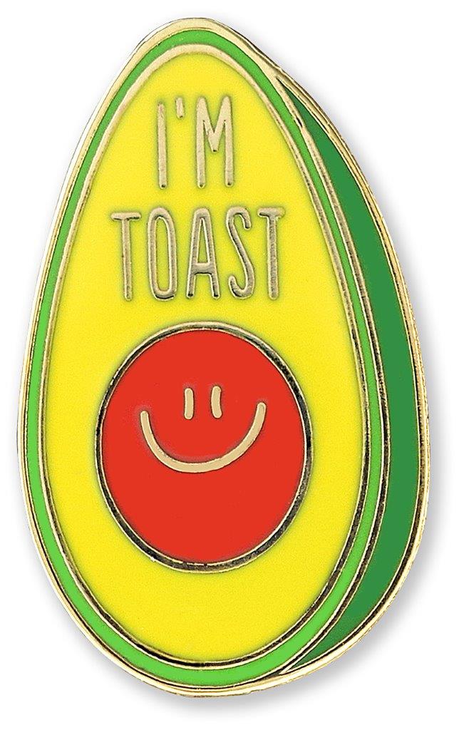 Peter Pauper Enamel Pin Avocado