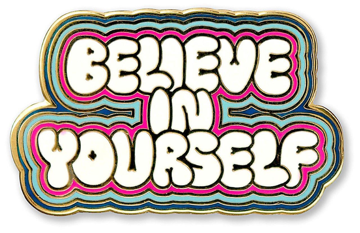 Peter Pauper Enamel Pin Believe In Yourself