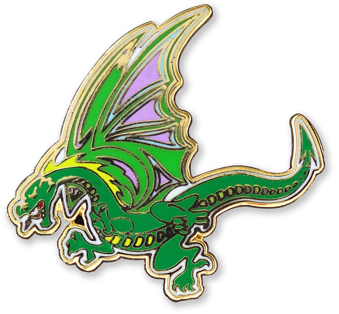 Peter Pauper Enamel Pin Dragon