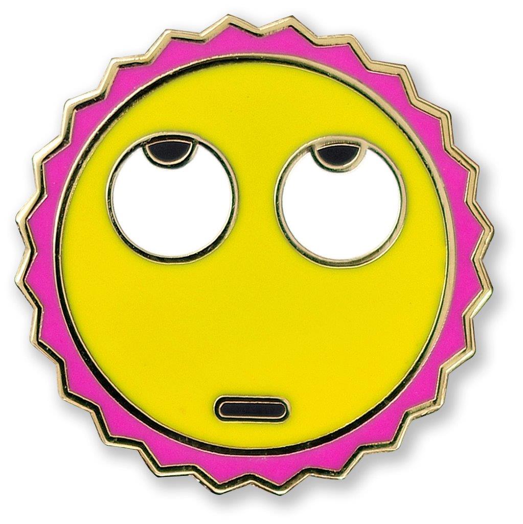 Peter Pauper Enamel Pin Eyeroll