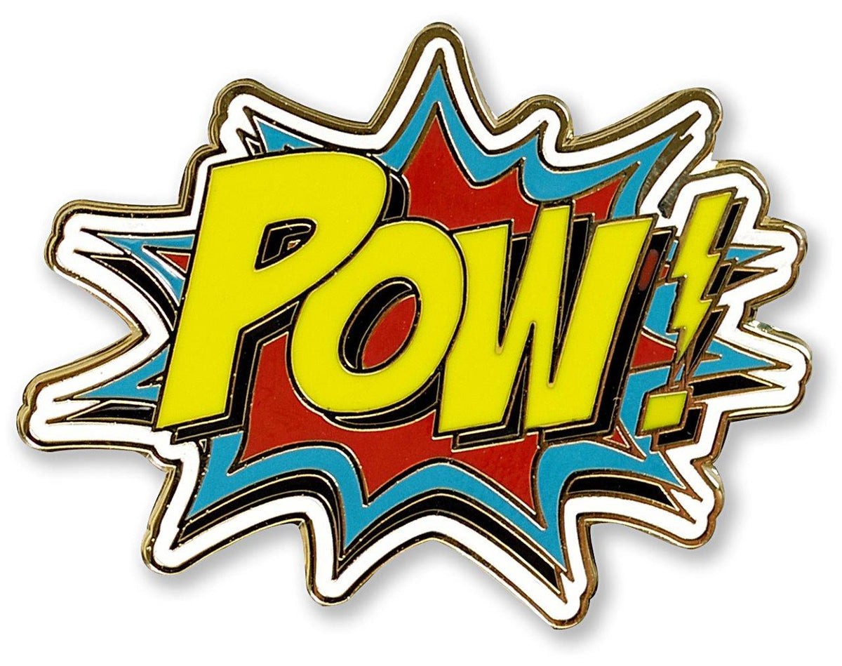Peter Pauper Enamel Pin Pow!