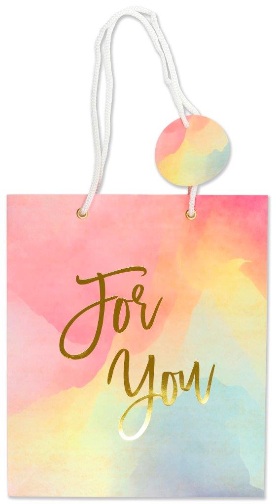 Peter Pauper Dlx Gift Bag Watercolor