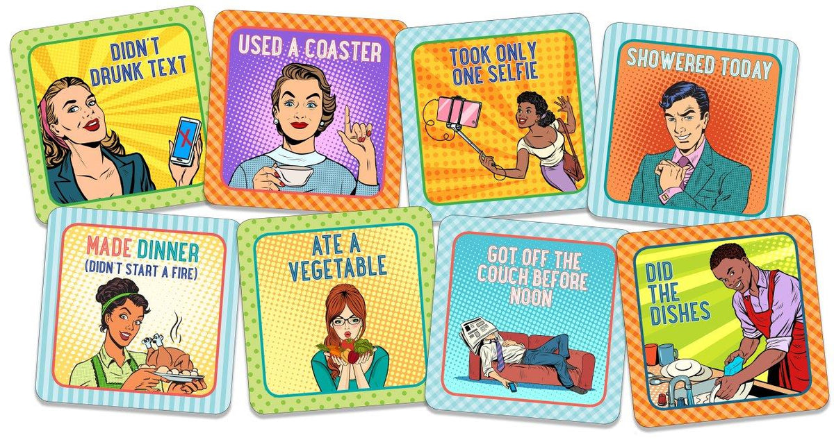 Peter Pauper Coasters Adulting