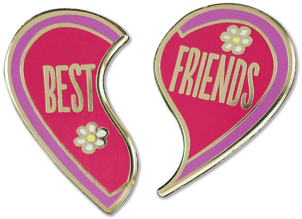 Peter Pauper Enamel Pinbest Friends
