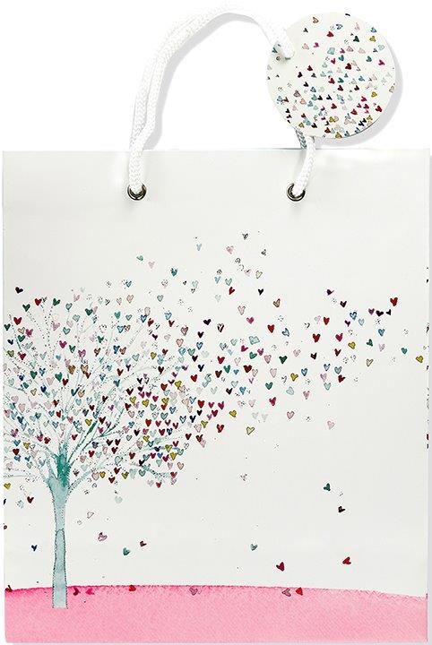 Peter Pauper Dlx Gift Bag Tree Of Hearts