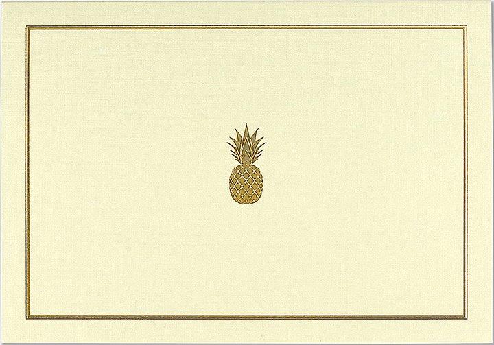 Peter Pauper Note Card Pineapple