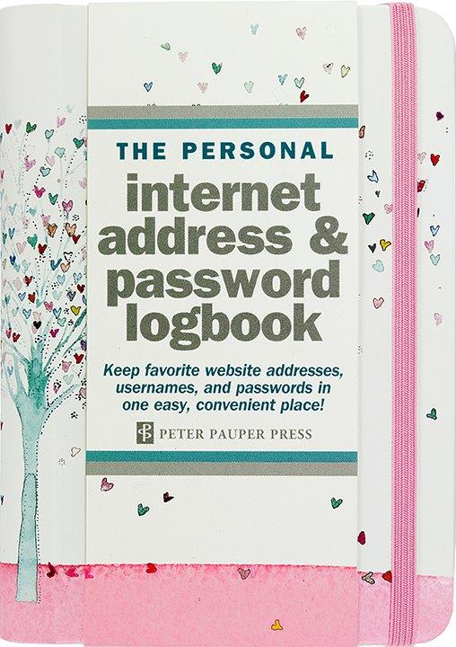 Peter Pauper Internet Log Bk Tree Of Hearts