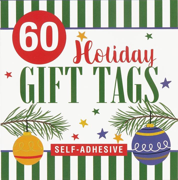 Peter Pauper Gift Tag Stickers Ornaments