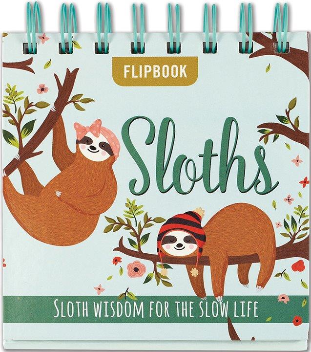 Peter Pauper Flip Bk Sloths