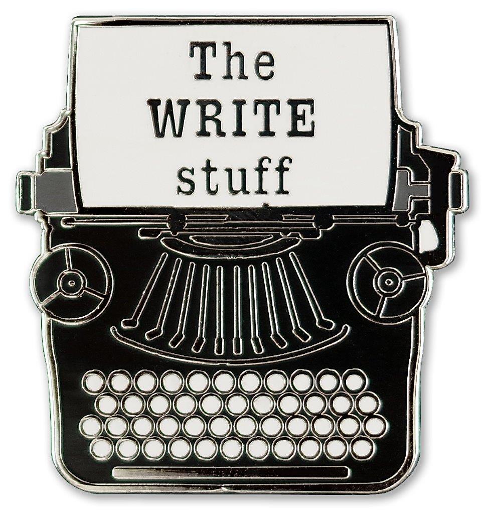 Peter Pauper Enamel Pin Typewriter
