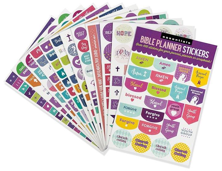 Peter Pauper Planner Stickers Bible Weekly