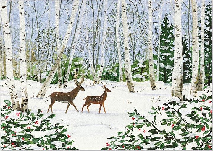 Peter Pauper Dlx Bx: Peaceful Forest