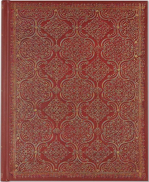 Peter Pauper Jrnl O/S Garnet Filigree
