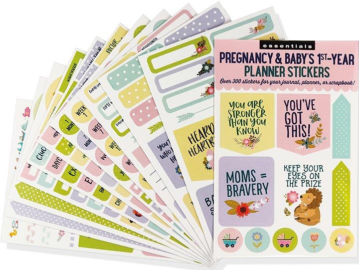Peter Pauper Planner Stickers Pregnancy &amp;