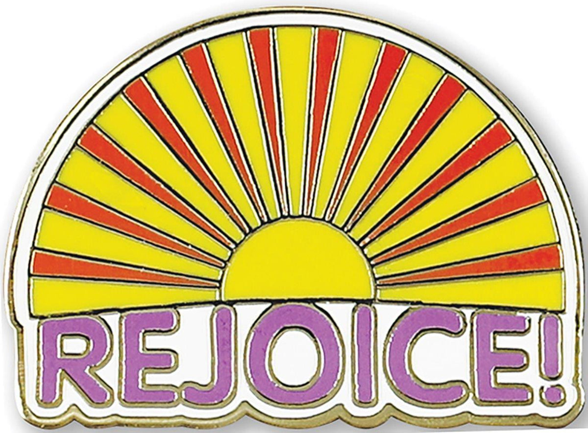 Peter Pauper Enamel Pin Rejoice Sunrise