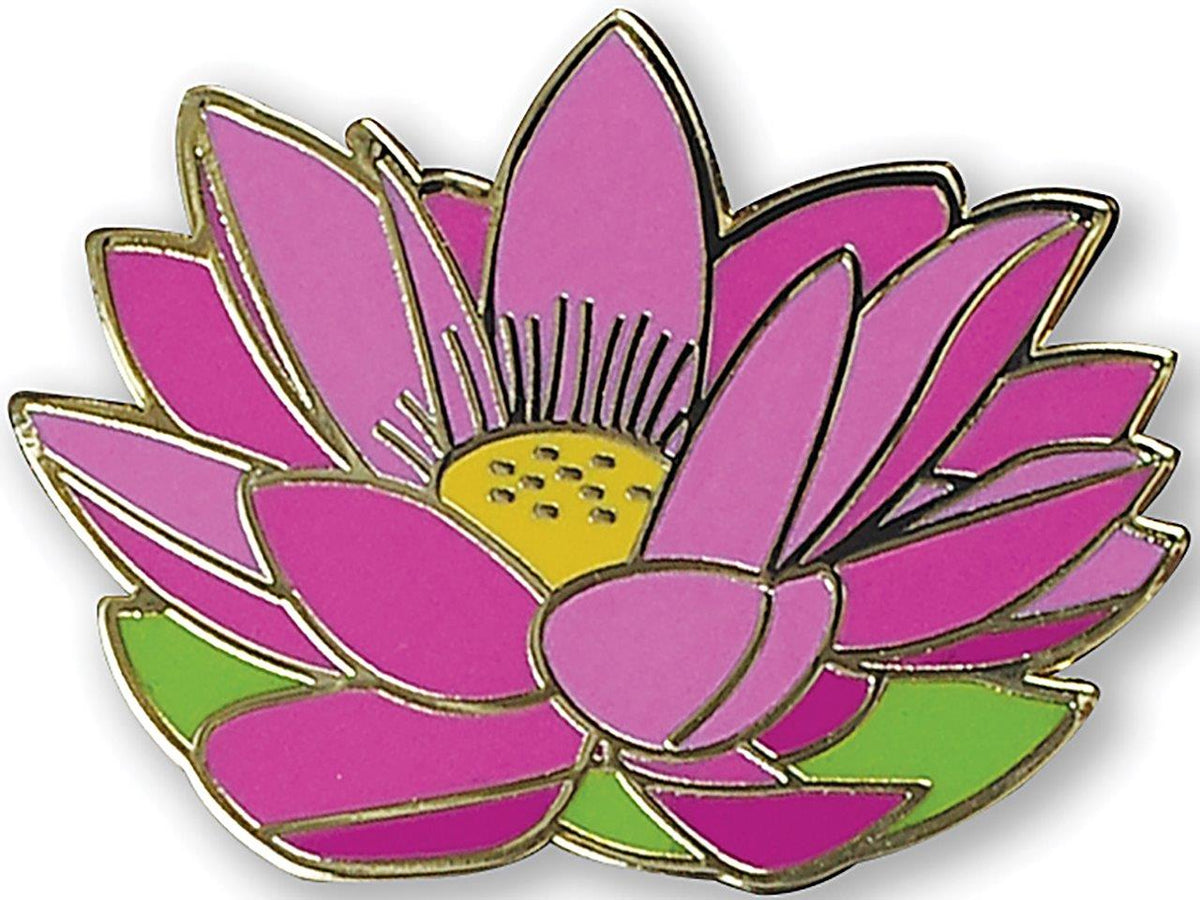 Peter Pauper Enamel Pin Lotus Flower