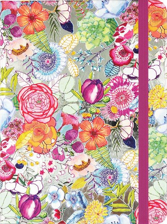 Peter Pauper Jrnl Mid Bright Blossoms