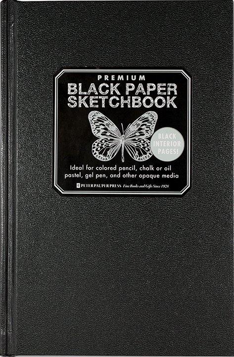 Peter Pauper Premium Sketchbook Black