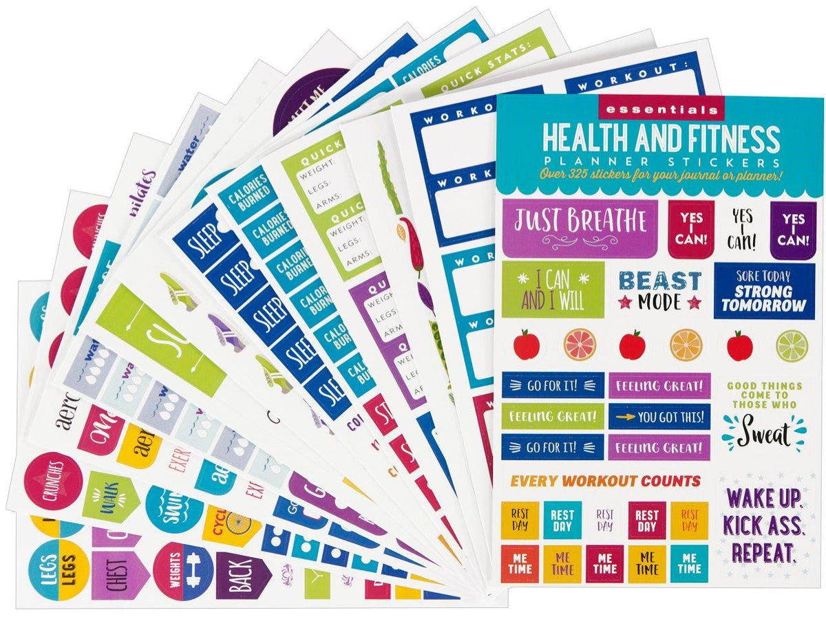 Peter Pauper Planner Stickers Health &amp;