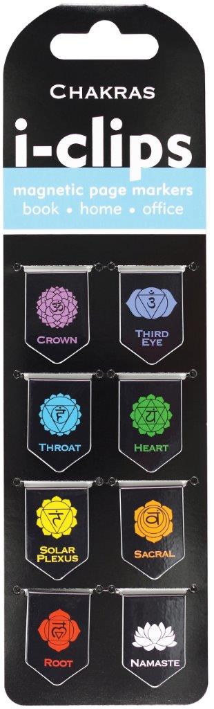 Peter Pauper Iclip Magnetic Bkmk Chakras