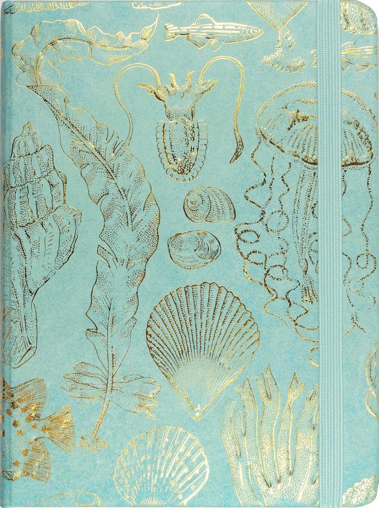 Peter Pauper Jrnl Mid Sealife Sketches