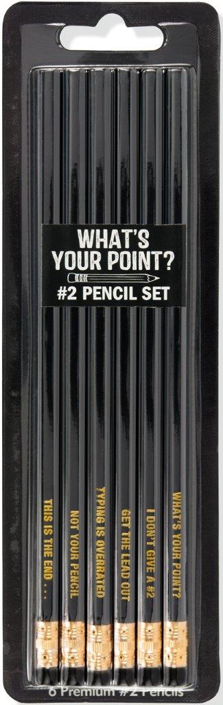 Peter Pauper Pencil Set Whats Your Point