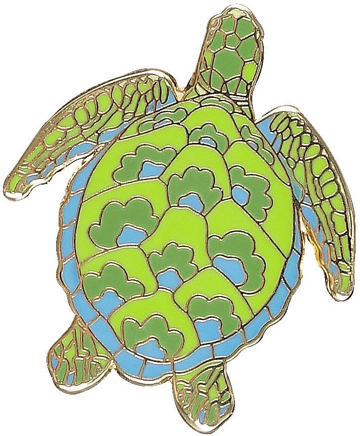 Peter Pauper Enamel Pin Sea Turtle