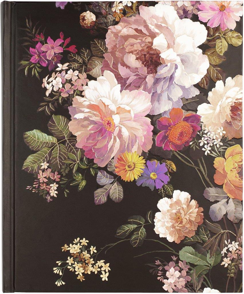 Peter Pauper Jrnl O/S Midnight Floral
