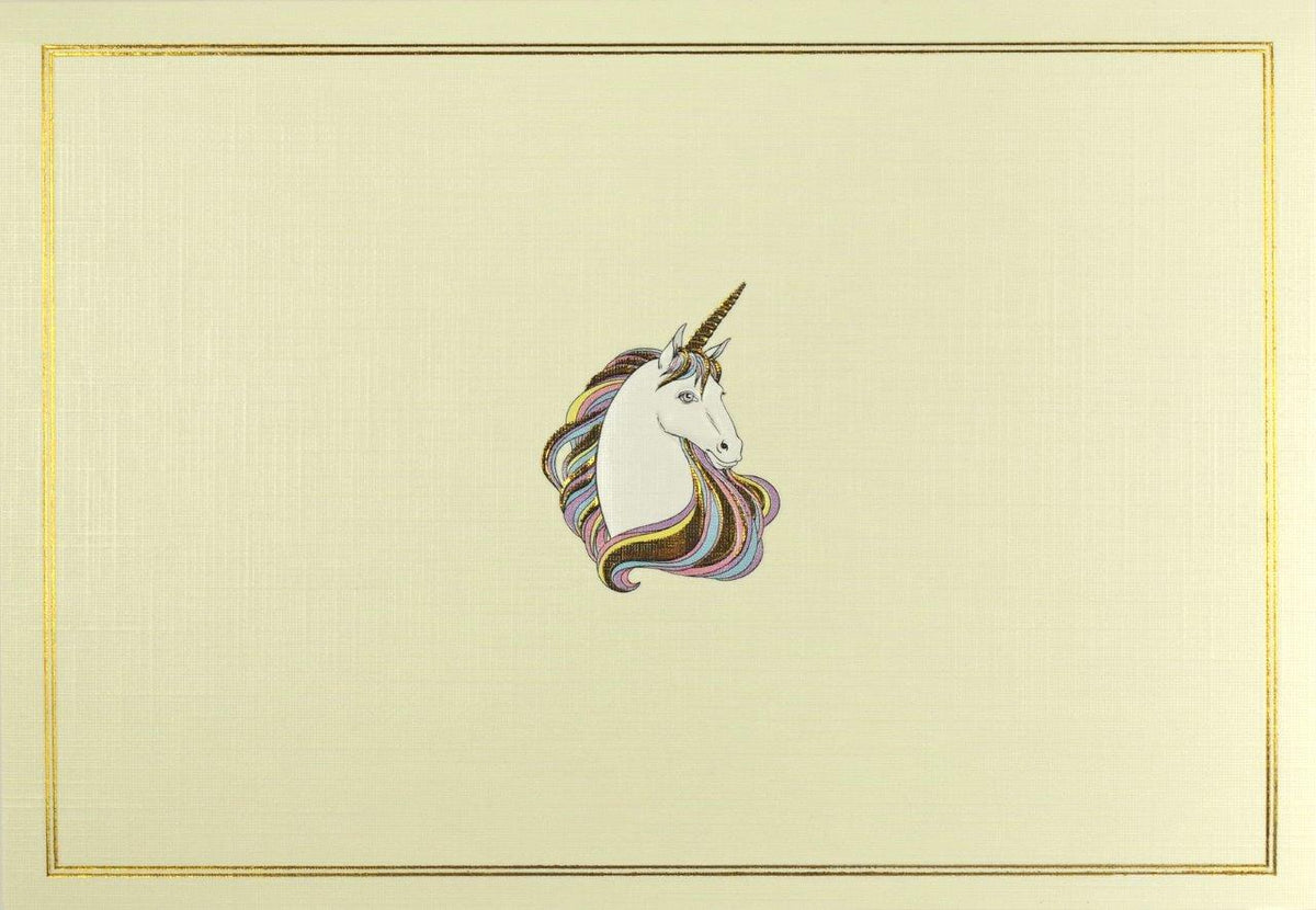 Peter Pauper Note Card Unicorn