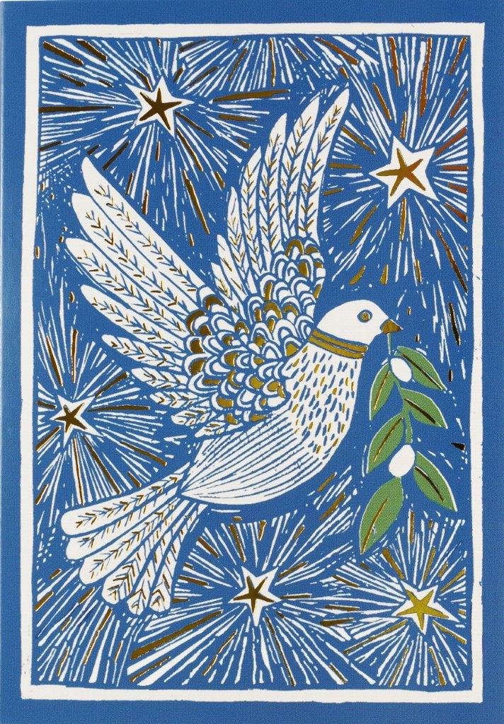 Peter Pauper Mini Box: Woodcut Dove