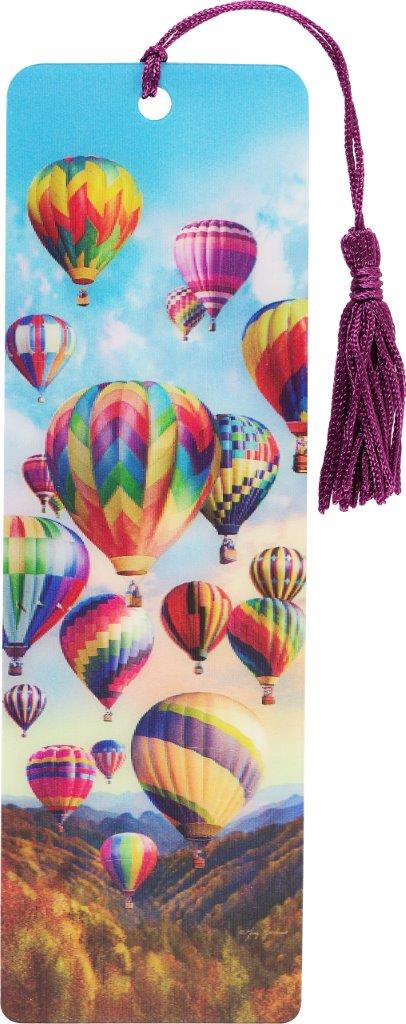 Peter Pauper 3D Bkmk Hot Air Balloons