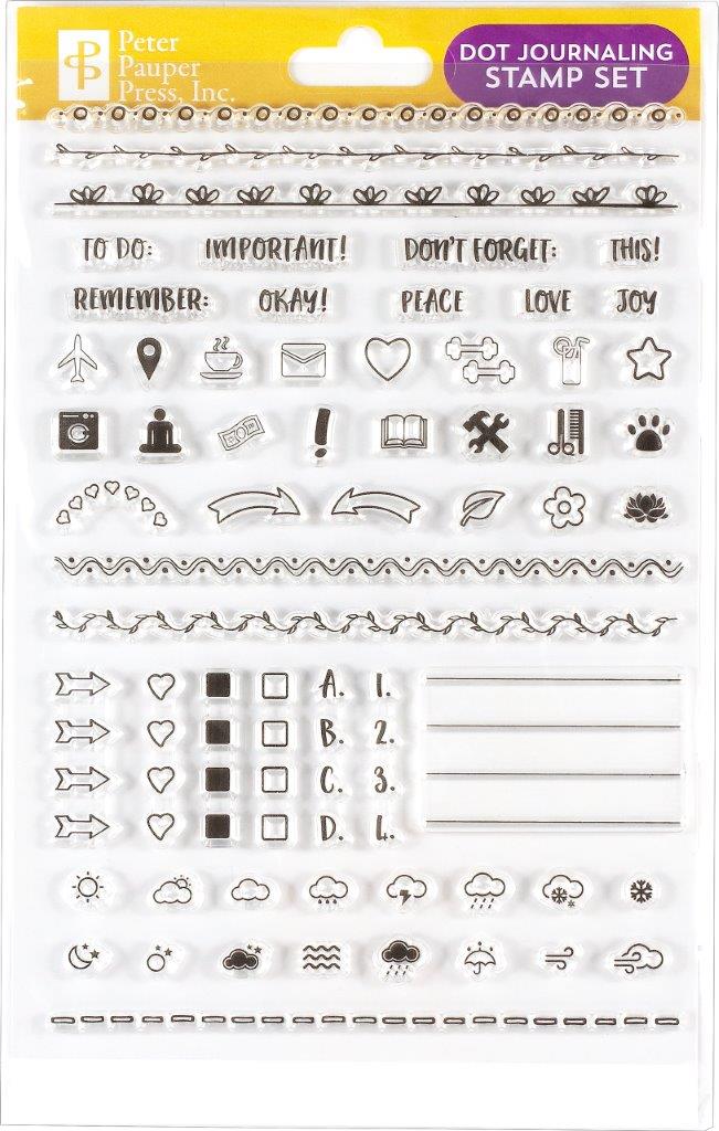 Peter Pauper Stamps Dot Journaling
