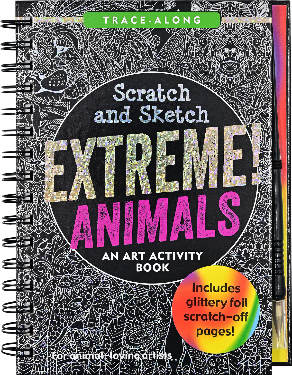 Scratch &amp; Sketch - Extreme! Animals (Peter Pauper Press)