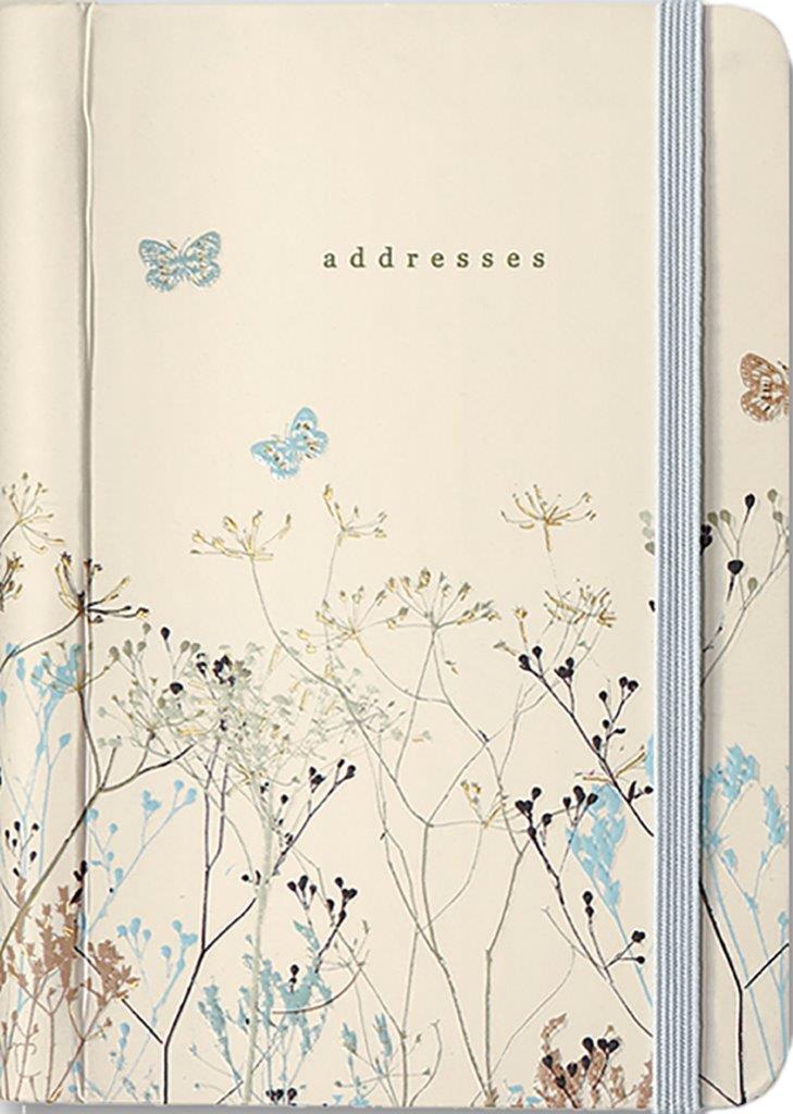 Peter Pauper Address Bk Butterflies