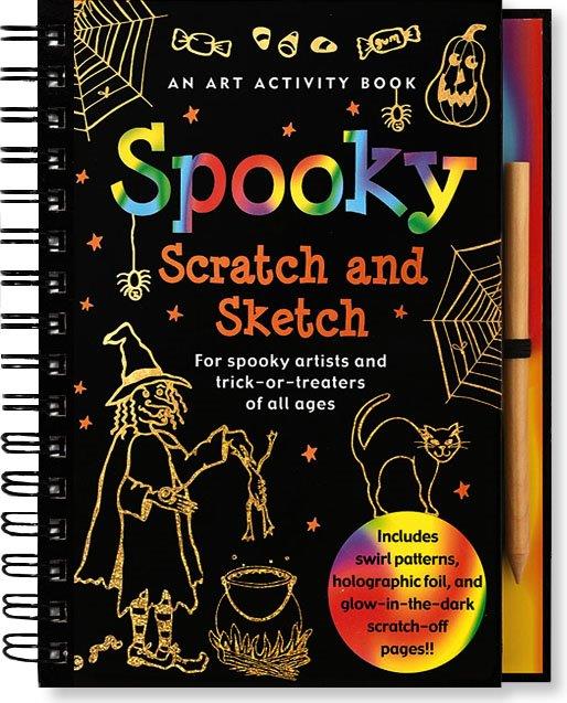 Peter Pauper Scratch &amp; Sketch Spooky