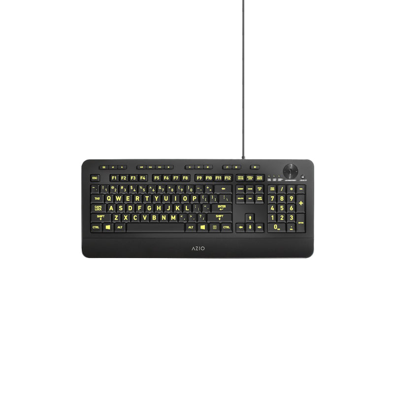 Azio Large Print 5C Keyboard