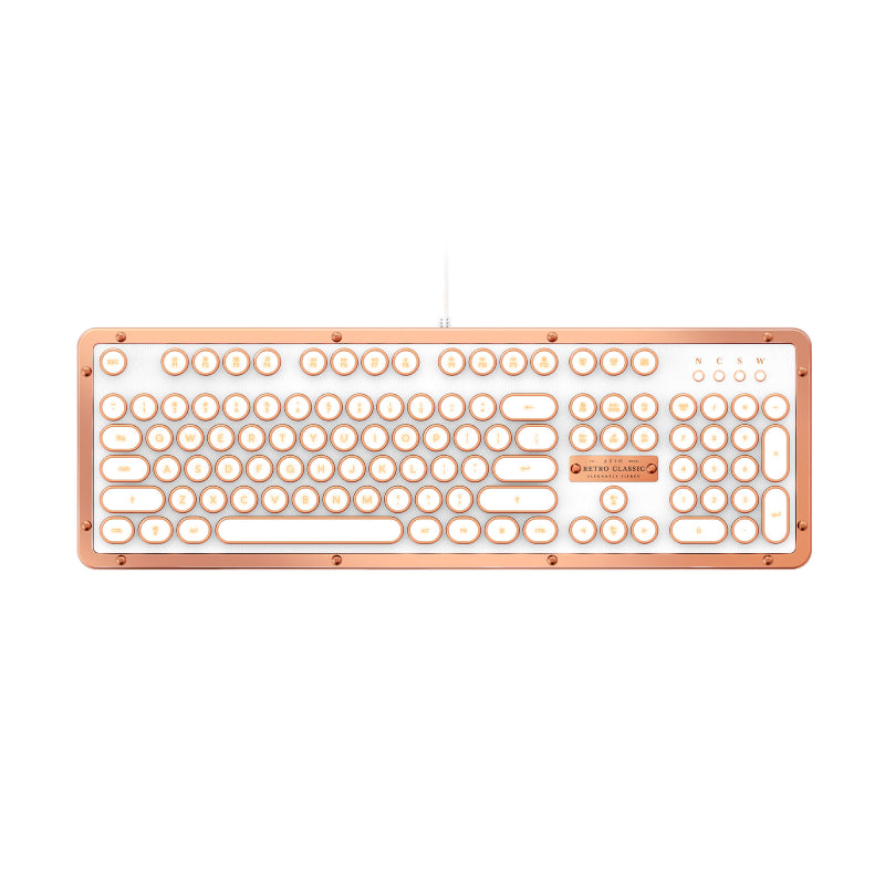 Azio Retro BT Keyboard Posh