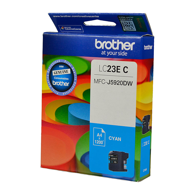 Brother LC23E Cyan Ink Cart