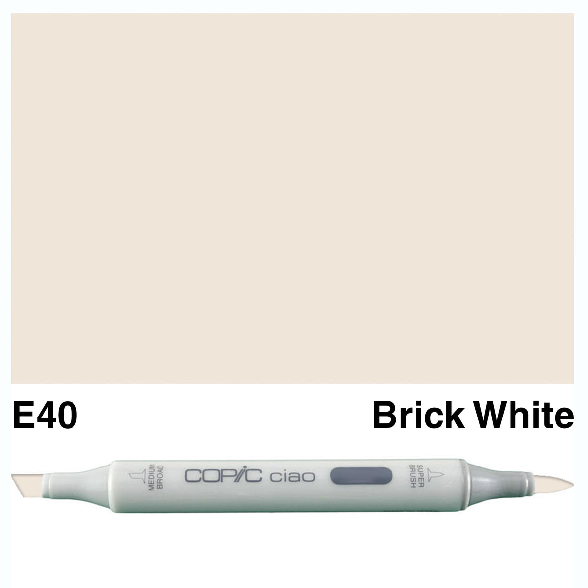 Copic Ciao E40-Brick White