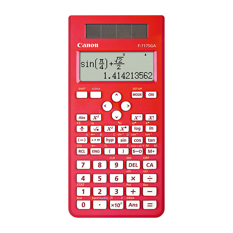Canon F717SGA Calc - Red