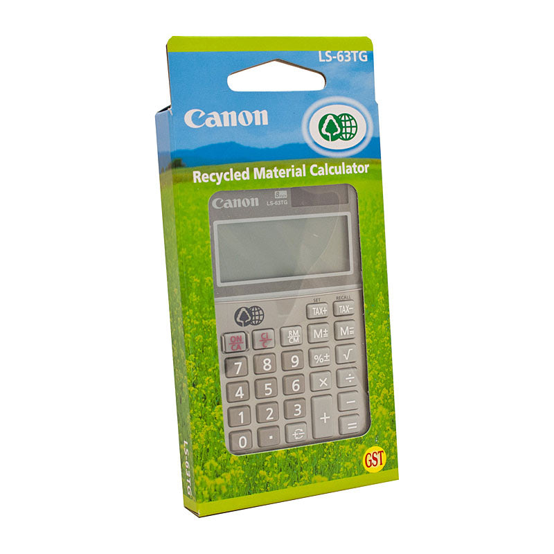 Canon LS63TG Calculator