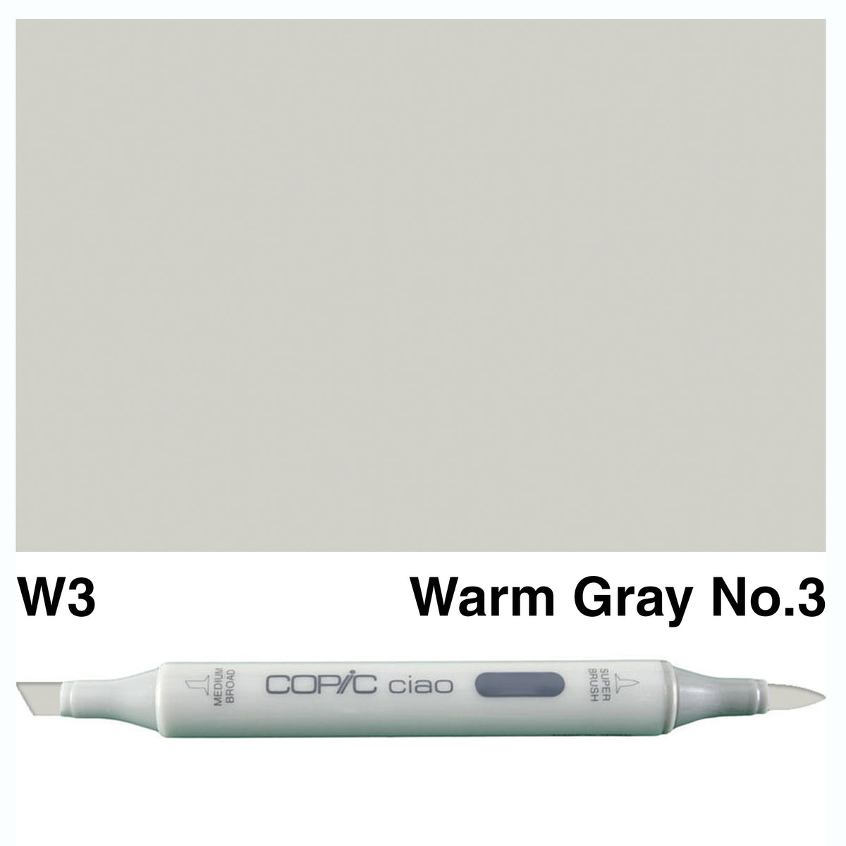 Copic Ciao W3-Warm Gray No.3
